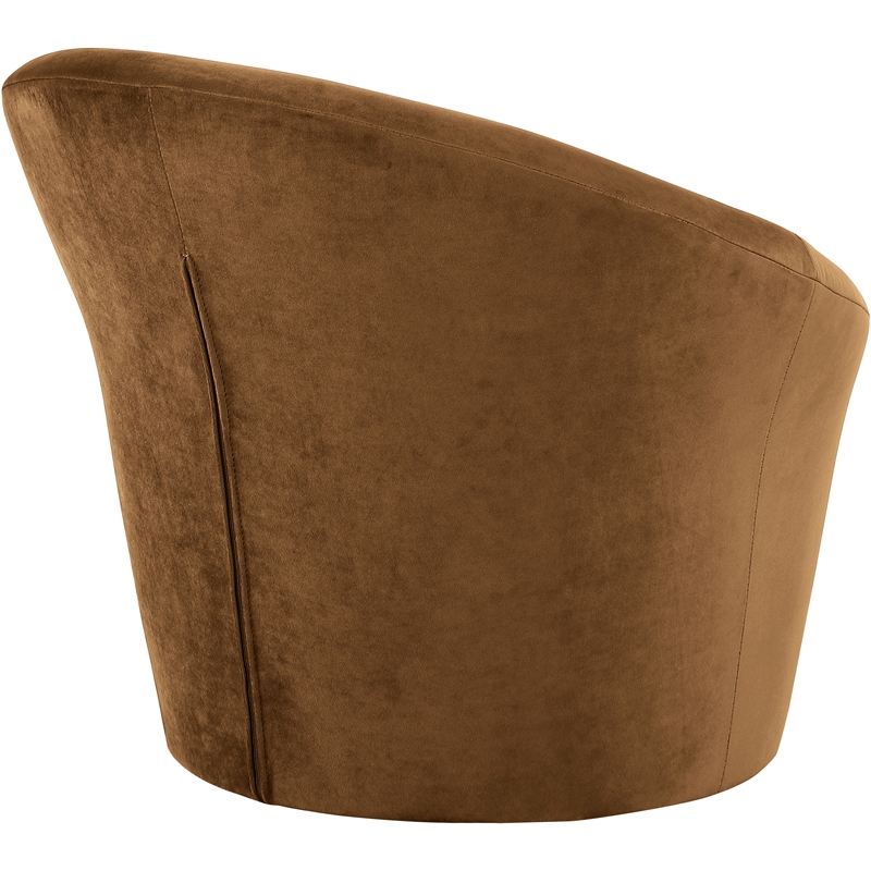 Meridian Furniture Tristan Saddle Velvet Accent Chair