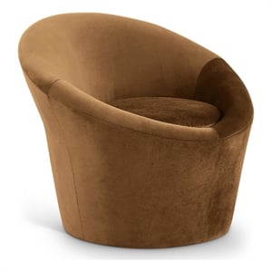 Meridian Furniture Tristan Saddle Velvet Accent Chair