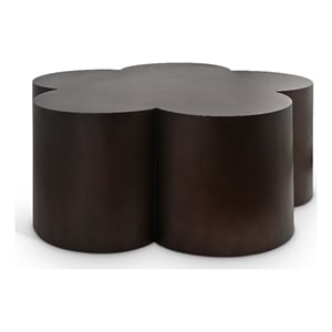 Meridian Furniture Lucky Brown Iron Coffee Table