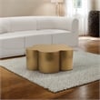 Meridian Furniture Lucky Gold Iron Coffee Table