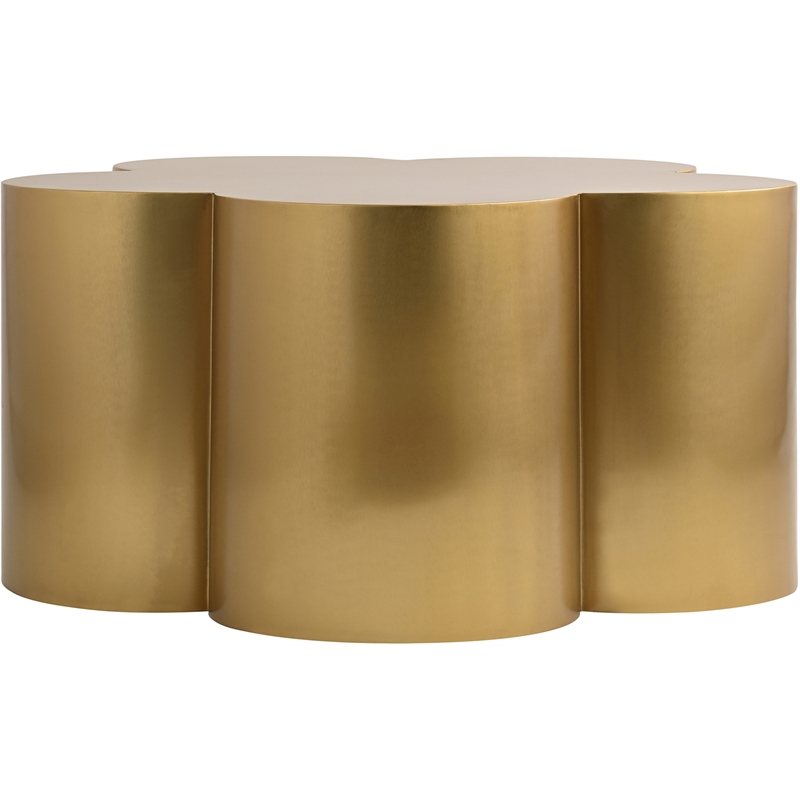 Meridian Furniture Lucky Gold Iron Coffee Table