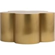 Meridian Furniture Lucky Gold Iron Coffee Table