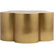 Meridian Furniture Lucky Gold Iron Coffee Table