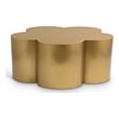 Meridian Furniture Lucky Gold Iron Coffee Table