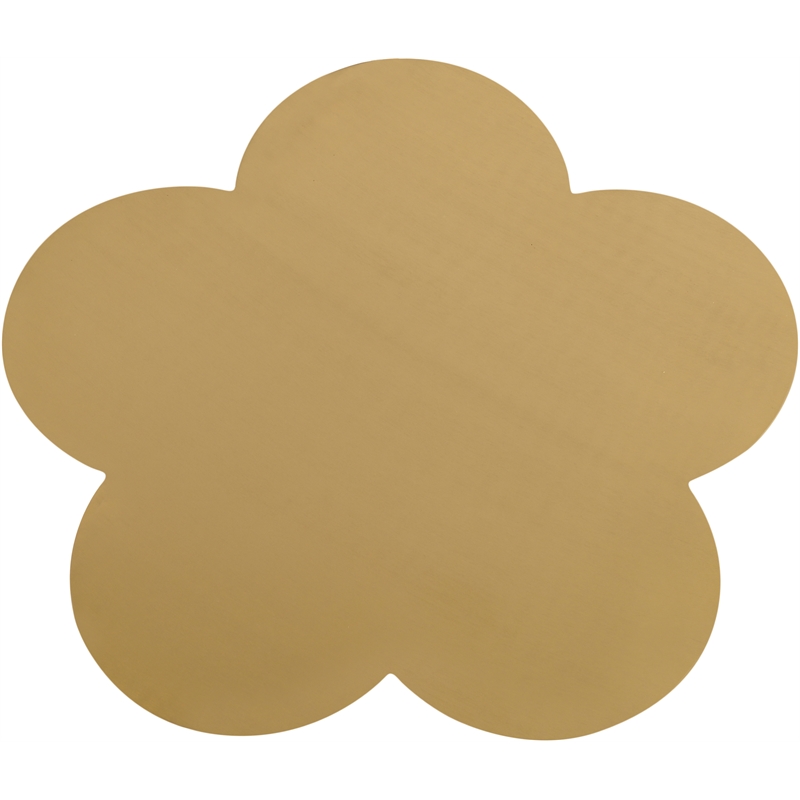 Meridian Furniture Lucky Gold Iron End Table