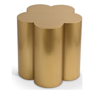 Meridian Furniture Lucky Gold Iron End Table