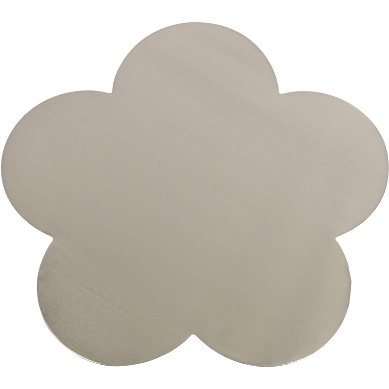 Meridian Furniture Lucky Silver Iron End Table