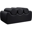 Meridian Furniture Rumble Black Vegan Leather Bench