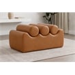 Meridian Furniture Rumble Cognac Vegan Leather Bench