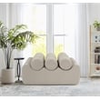 Meridian Furniture Rumble Taupe Vegan Leather Bench