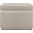 Meridian Furniture Rumble Taupe Vegan Leather Bench