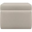 Meridian Furniture Rumble Taupe Vegan Leather Bench