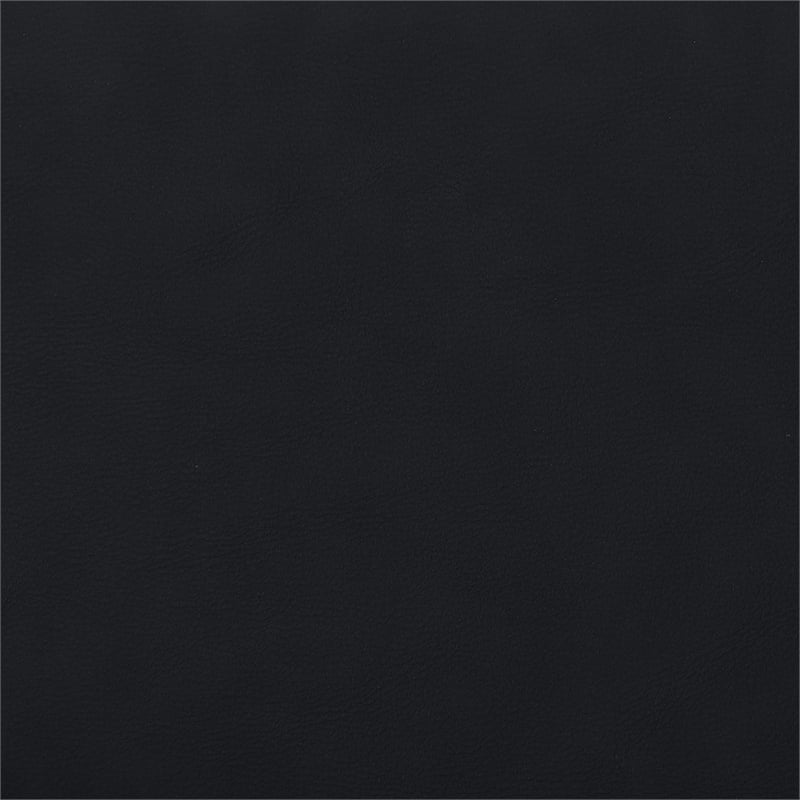 Meridian Furniture Atticus Black Vegan Leather Bench