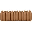 Meridian Furniture Atticus Cognac Vegan Leather Bench