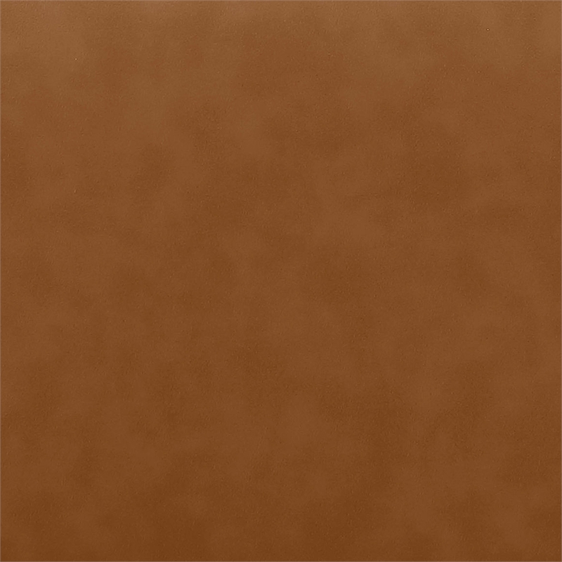 Meridian Furniture Atticus Cognac Vegan Leather Bench