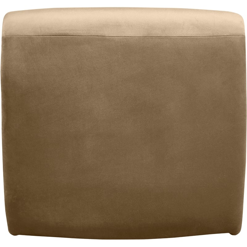 Meridian Furniture Nouveau Beige Velvet Accent Chair