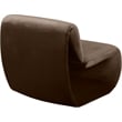 Meridian Furniture Nouveau Brown Velvet Accent Chair