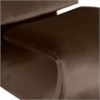 Meridian Furniture Nouveau Brown Velvet Accent Chair