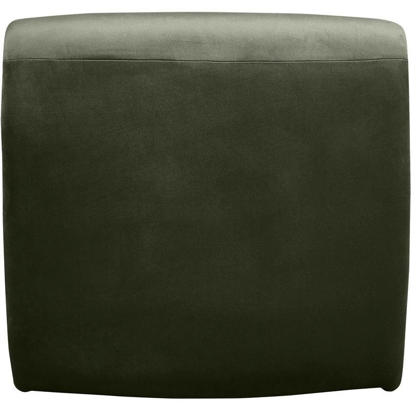 Meridian Furniture Nouveau Green Velvet Accent Chair