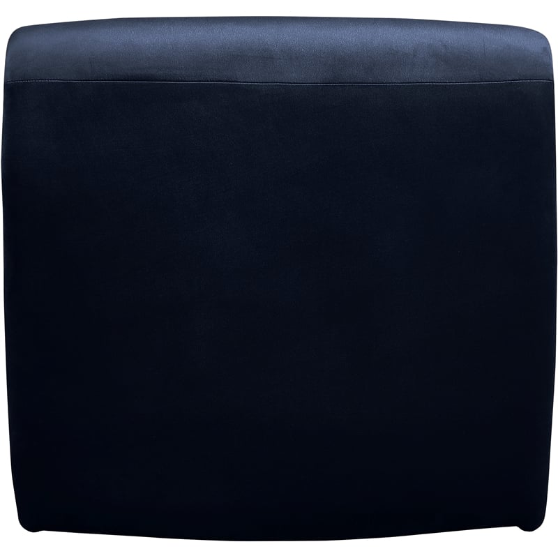 Meridian Furniture Nouveau Navy Velvet Accent Chair