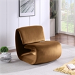 Meridian Furniture Nouveau Saddle Velvet Accent Chair