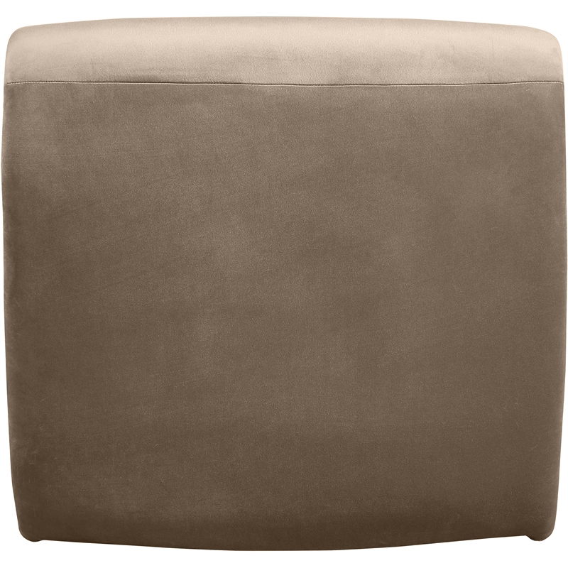 Meridian Furniture Nouveau Taupe Velvet Accent Chair