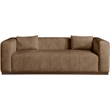 Meridian Furniture Mallina Brown Vegan Leather Sofa