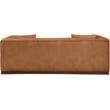 Meridian Furniture Mallina Cognac Vegan Leather Sofa