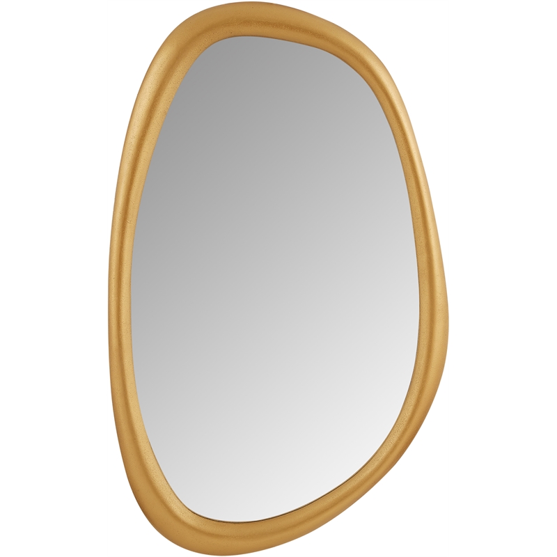 Meridian Furniture Holland Brass Polyresin Mirror