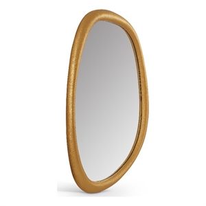 Meridian Furniture Holland Brass Polyresin Mirror