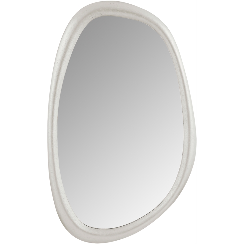 Meridian Furniture Holland White Polyresin Mirror
