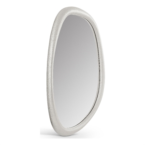 Meridian Furniture Holland White Polyresin Mirror