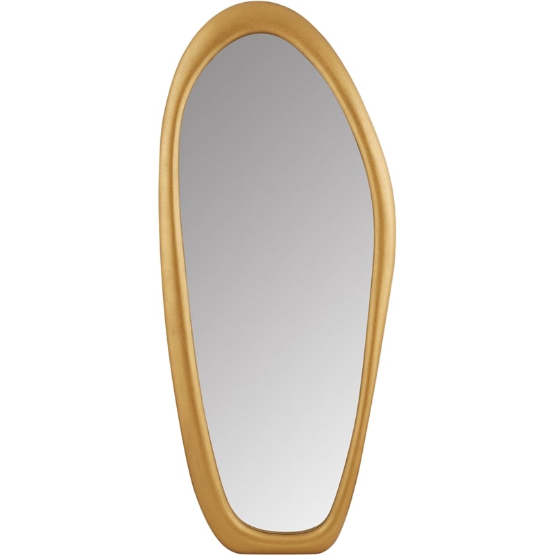 Meridian Furniture Holland Brass Polyresin Mirror