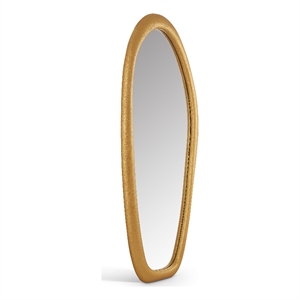 Meridian Furniture Holland Brass Polyresin Mirror