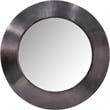 Meridian Furniture Sphere Black Iron Framed Mirror