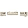 Meridian Furniture Alder Cream Velvet Accent Chair
