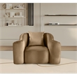 Meridian Furniture Destin Beige Velvet Accent Chair