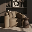 Meridian Furniture Destin Beige Velvet Accent Chair