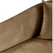 Meridian Furniture Destin Beige Velvet Accent Chair