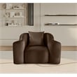 Meridian Furniture Destin Brown Velvet Accent Chair