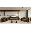 Meridian Furniture Destin Brown Velvet Accent Chair