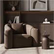 Meridian Furniture Destin Brown Velvet Accent Chair