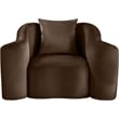 Meridian Furniture Destin Brown Velvet Accent Chair