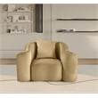 Meridian Furniture Destin Camel Velvet Accent Chair