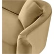 Meridian Furniture Destin Camel Velvet Accent Chair