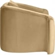 Meridian Furniture Destin Camel Velvet Accent Chair