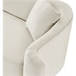 Meridian Furniture Destin Cream Velvet Accent Chair