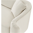 Meridian Furniture Destin Cream Velvet Accent Chair