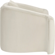 Meridian Furniture Destin Cream Velvet Accent Chair