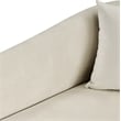 Meridian Furniture Destin Cream Velvet Accent Chair